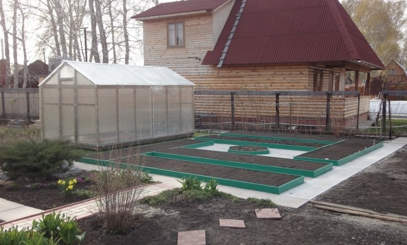 Купить грядки из металла в Новосибирске